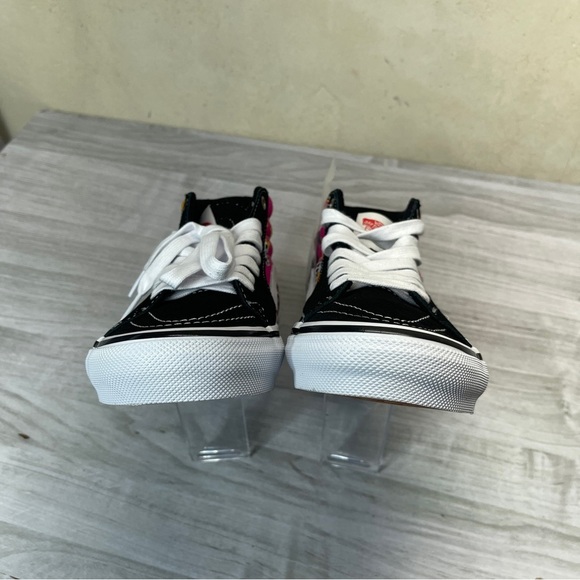 Vans SK8-Hi Fuchsia Fedora Black Suede Dice High Top Skate Sneaker Mens Size 5.5 - Picture 8 of 16